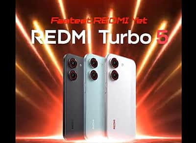 7,540mAh பேட்டரி திறன்! இந்தியாவில் அறிமுகமானது ரெட்மி டர்போ 5!