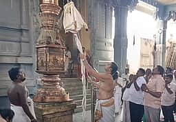காஞ்சி வழக்கறுத்தீஸ்வரர் கோயிலில் ஆனி உத்திர பிரம்மோற்சவ கொடியேற்றம்!