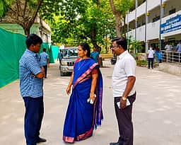 அரசுப் பள்ளிகளில் மாவட்டக் கல்வி அலுவலா் ஆய்வு