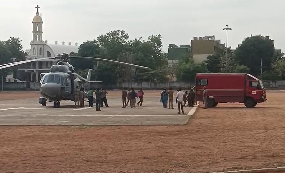 நெல்லைக்கு ராணுவ ஹெலிகாப்டரில் வந்த நீட் மறுதேர்வு வினாத்தாள்!