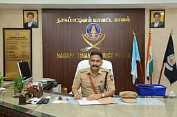 மாவட்ட காவல் கண்காணிப்பாளா் பொறுப்பேற்பு