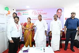 புதுச்சேரியில் ஆதாா் சேவை மையம்: முதல்வா் ரங்கசாமி திறந்து வைத்தாா்