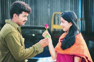 காதல் ஹீரோ - மாஸ் ஹீரோவான விஜய்! பாக்ஸிங் சாம்பியன் பத்ரி!