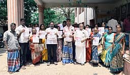 ஜமாபந்தி கூட்டத்தில் பழங்குடி மக்களுக்கு பட்டா வழங்கக் கோரி மனு