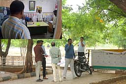 திருச்சி மேற்கு வட்டாரப் போக்குவரத்து அலுவலகத்தில் சோதனை: கணக்கில் வராத ரூ.1.45 லட்சம் பறிமுதல்