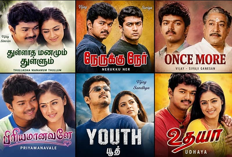 விஜய்யுடன் சிம்ரன் நடித்த படங்கள்...