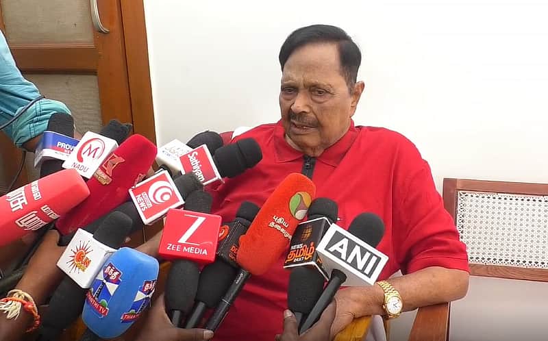 Former Minister Duraimurugan
