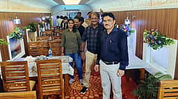 ராமேசுவரத்தில் ரயில் பெட்டியில்
வடிவமைக்கப்பட்ட உணவகம் திறப்பு