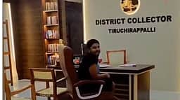 திருச்சி மாவட்ட ஆட்சியர் இருக்கையில் அமர்ந்து ரீல்ஸ்! வைரலாகும் விடியோ