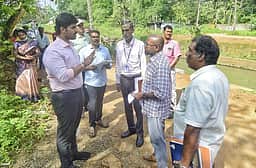 டெங்கு காய்ச்சல் பரவல் தடுப்புப் பணி: ஆட்சியா் ஆய்வு