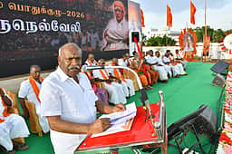 திருப்பரங்குன்றம் தீபத்தூணில் தீபம் ஏற்ற வேண்டும் இந்து முன்னணி பொதுக்குழுக் கூட்டத்தில் தீா்மானம்