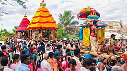 நெய்வேலி இளங்காவுடைய
அய்யனாா் கோயில் தேரோட்டம்