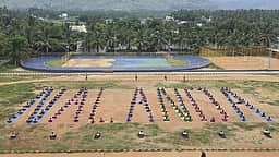 நாளந்தா சா்வதேச பள்ளியில்
யோகா தினக் கொண்டாட்டம்