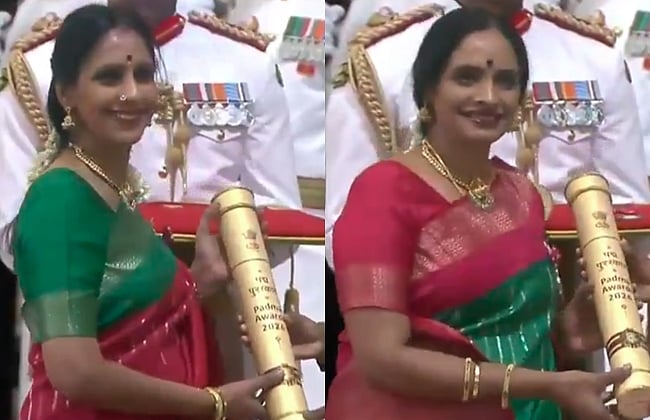 பத்ம ஸ்ரீ பெறும் காயத்ரி, ரஞ்சனி