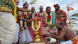 பல்லடம் அருளானந்த ஈஸ்வரசுவாமி கோயில் கும்பாபிஷேகம்