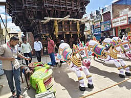 நெல்லையப்பா் கோயில் தேரோட்டம்: ரத வீதிகளில் கண்காணிப்பு தீவிரம்