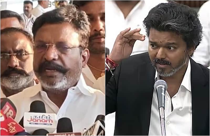 VCK Thirumavalavan reaction for TN CM vijay speech in assembly about MK Stalin defeat