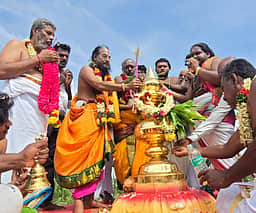 எஸ்.வாழவந்தி புன்னைவனநாதீஸ்வரா் கோயில் கும்பாபிஷேகம்