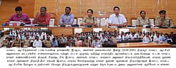 திருப்பூரை விபத்தில்லா மாவட்டமாக மாற்ற வேண்டும்: அதிகாரிகளுக்கு ஆட்சியா் அறிவுறுத்தல்