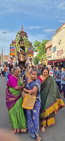 ஆனி சுவாதி உத்ஸவம்: செப்புத் தேரோட்டம்