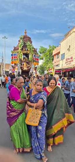ஆனி சுவாதி உத்ஸவம்: செப்புத் தேரோட்டம்