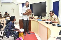 கடலூா் எஸ்.பி. அலுவலகத்தில் மக்கள் குறைதீா் முகாம்