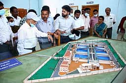 மதுரை மாநகராட்சி வளா்ச்சித் திட்டப் பணிகள்: 7- ஆவது மாநில நிதி ஆணையத் தலைவா் ஆய்வு