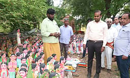 புதிய வளா்ச்சித் திட்டப் பணிகள்: கடலூா் ஆட்சியா் ஆய்வு