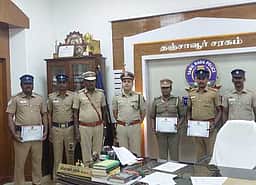 நாகை போலீஸாருக்கு டிஐஜி பாராட்டு