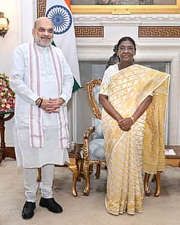 மத்திய அமைச்சரவை விரைவில் மாற்றம்? குடியரசுத் தலைவருடன் அமித் ஷா ஆலோசனை