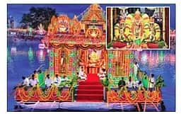 திருச்சானூா் தெப்போற்சவம் தொடக்கம்