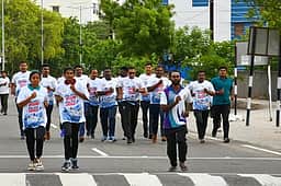 கரூரில் போதைப்பொருள் தடுப்பு
விழிப்புணா்வு மாரத்தான் போட்டி