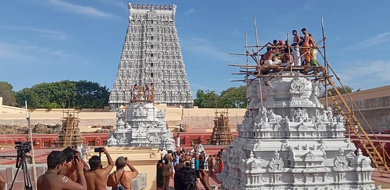 Aani Annual Consecration Ceremony at Thiruchendur Subramania Swamy Temple