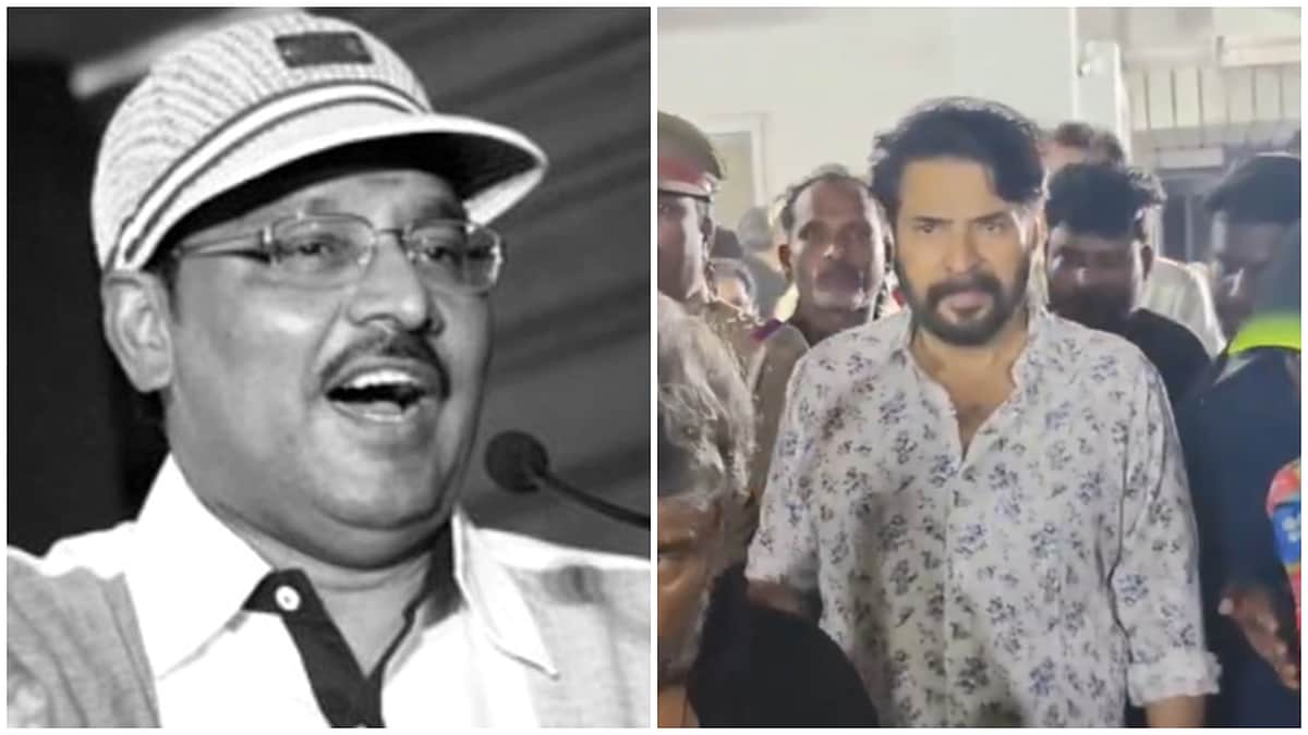பாக்யராஜ் மறைவு: நடிகர் மம்மூட்டி நேரில் அஞ்சலி!