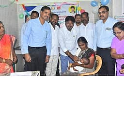 தென்காசி, திருநெல்வேலி மாவட்டங்களில் போலியோ சொட்டு மருந்து அளிப்பு