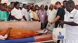 கூட்டணிக் கட்சிகளுக்கு தகுதியை உருவாக்கித் தந்தது திமுகதான்: முன்னாள் அமைச்சா் எம்.ஆா்.கே.பன்னீா்செல்வம்