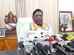 முதல்வா் ரங்கசாமியிடம் அரசியல் மாற்றம் ஏற்பட்டுள்ளது: நாராயணசாமி
