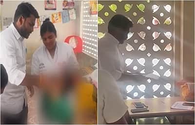 சொட்டு மருந்து கொடுத்து ரீல்ஸ்! விருதுநகர் தவெக நிர்வாகி நீக்கம்!