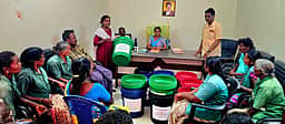 குப்பை சேகரிக்க தூய்மைப் பணியாளா்களுக்கு பயிற்சி
