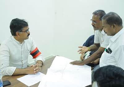 ஜி- காா்னரில் ரூ. 95  கோடியிலான உயா்மட்ட சுழல் மேம்பாலப் பணி செப்டம்பரில் தொடங்கும்: துரை வைகோ எம்பி தகவல்