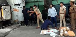 ராமநாதபுரம், சிவகங்கை மாவட்டங்களில் பறிமுதல் செய்யப்பட்ட  904 கிலோ கஞ்சா அழிப்பு
