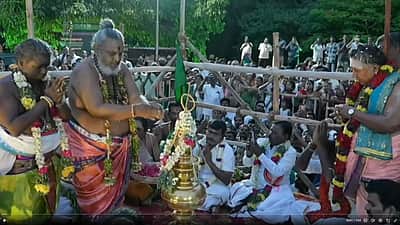 பழமுதிர்சோலை முருகன் கோயில் கும்பாபிஷேகம் - புகைப்படங்கள்