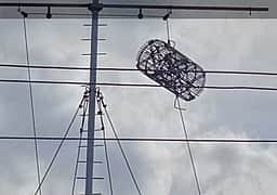 நாகை துறைமுகத்தில் 1-ஆம் எண் புயல் எச்சரிக்கை கூண்டு ஏற்றம்