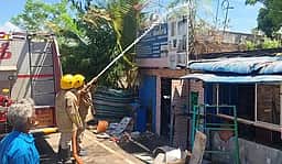 கடையில்  தீ விபத்து