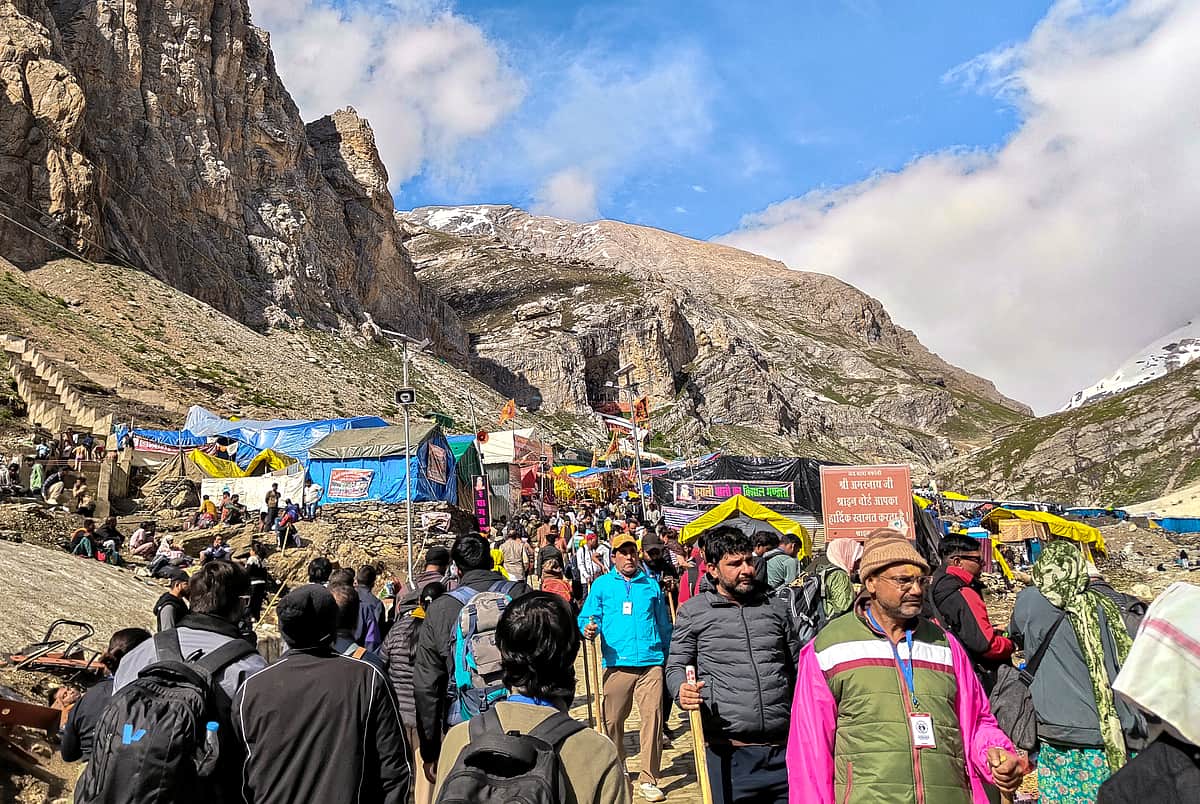 தொடங்கியது அமா்நாத் யாத்திரை - புகைப்படங்கள்