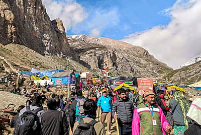 தொடங்கியது அமா்நாத் யாத்திரை - புகைப்படங்கள்