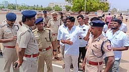 முதல்வா் விஜய் நாளை மறுநாள் கரூா் வருகை: பாதுகாப்பு ஏற்பாடுகளை ஏடிஜிபி ஆய்வு