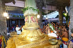 அருணாசலேஸ்வரா் கோயிலில் ஆனித் திருவிழா கொடியேற்றம்!