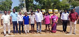 கமுதியில் குறுவட்ட விளையாட்டு 
போட்டிகள் தொடக்கம்