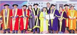 சேலம் விநாயகா மிஷன்ஸ் நிகா்நிலை பல்கலைக்கழகத்தில் பட்டமளிப்பு விழா